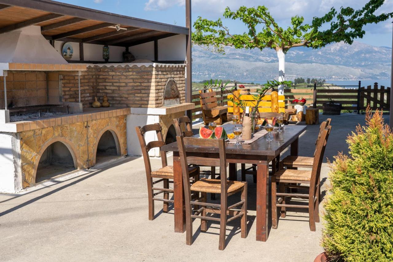 Mylos House With Sea View ليكسوري المظهر الخارجي الصورة