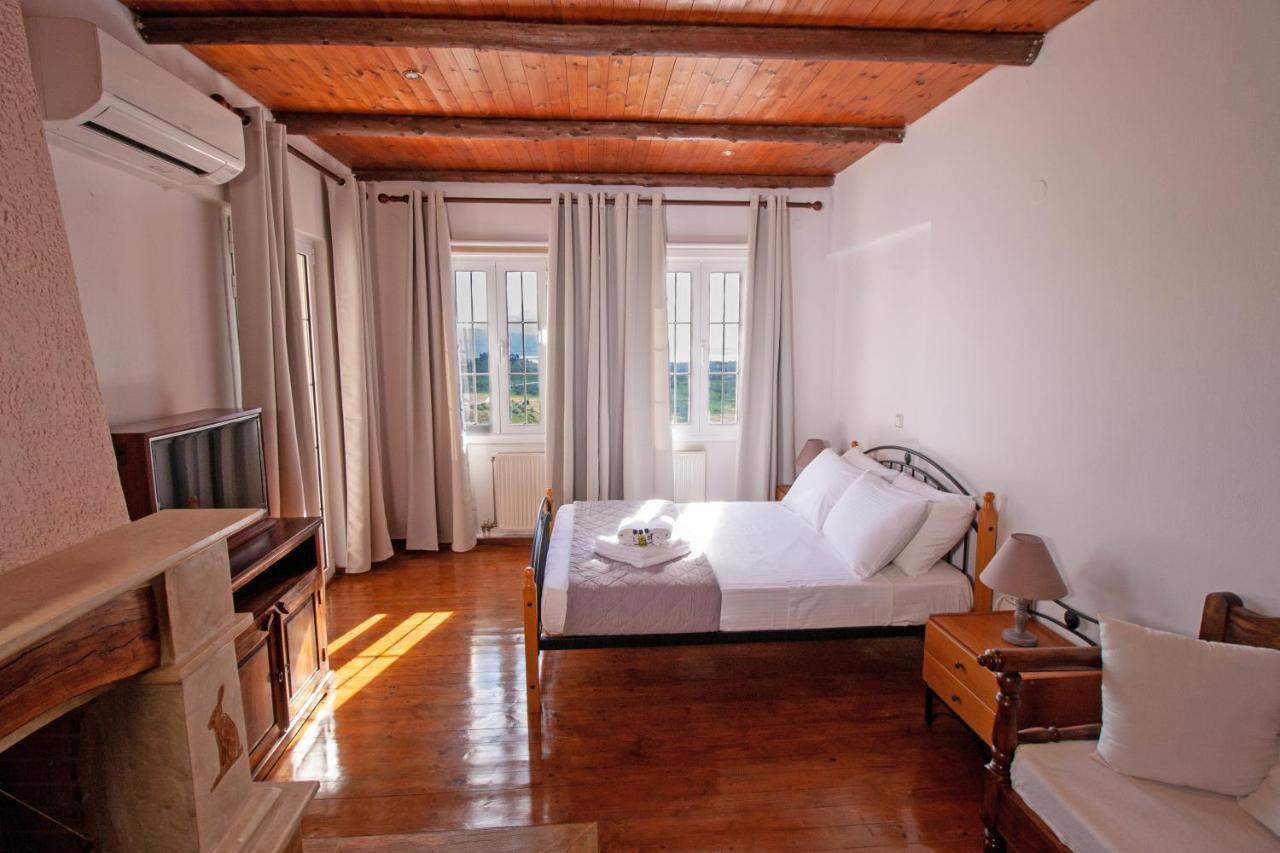 Mylos House With Sea View ليكسوري المظهر الخارجي الصورة