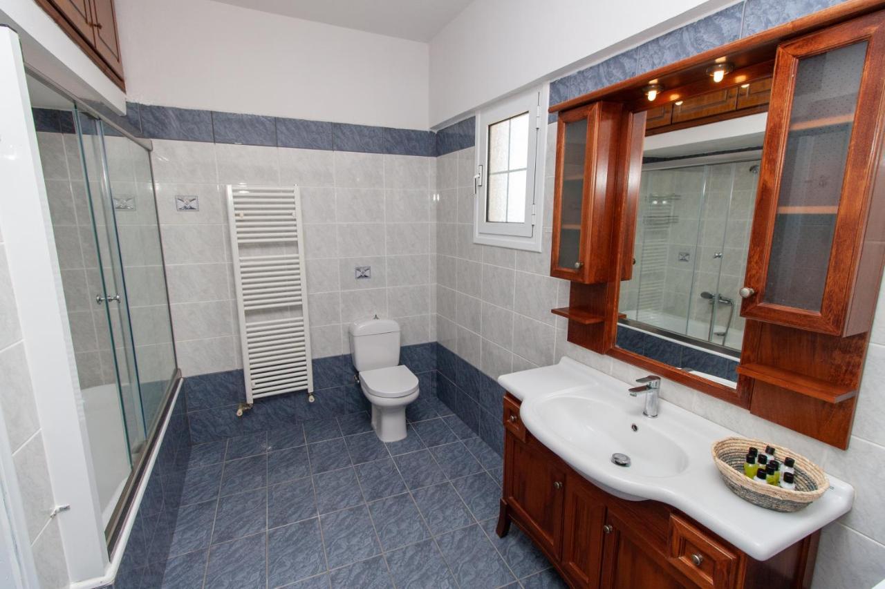 Mylos House With Sea View ليكسوري المظهر الخارجي الصورة